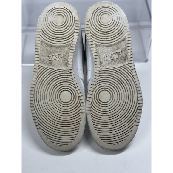 Nike Court Vision Low Top Women's Size 7.5 White Metallic Silver CD5434-111 - Picture 7 of 7